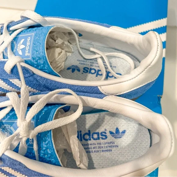 Adidas Originals Gazelle Indoor Blue Fusion HQ8717 Shoes Sneakers Samba W7.5 M6 - Picture 11 of 11